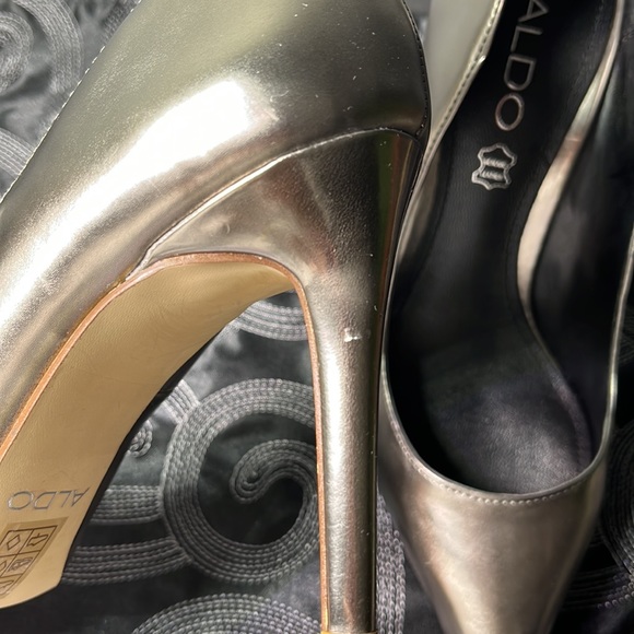 ALDO Silver Pump - Picture 6 of 6